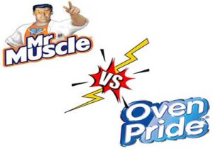 What is better for your oven, Mr Muscle or Oven Pride?