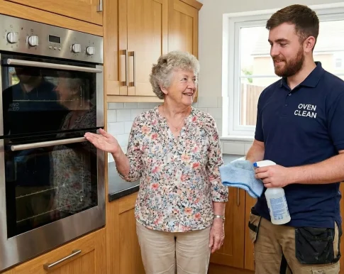 Oven cleaner North Birmingham professional service